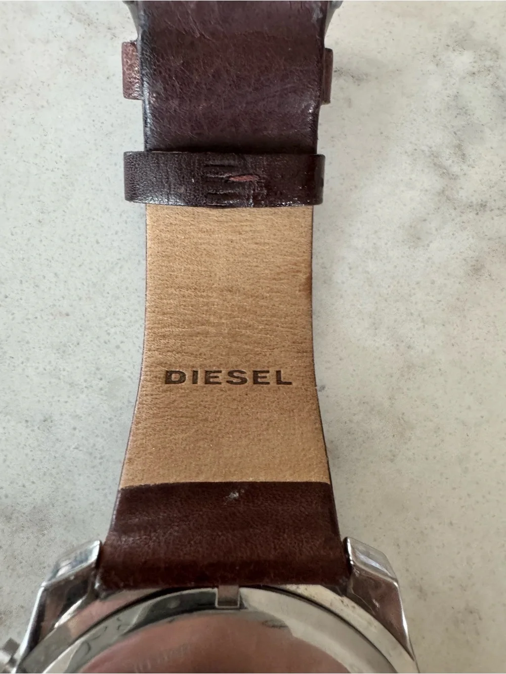 Authentic Diesel Mega Chief chronograph watch, model DZ4290
